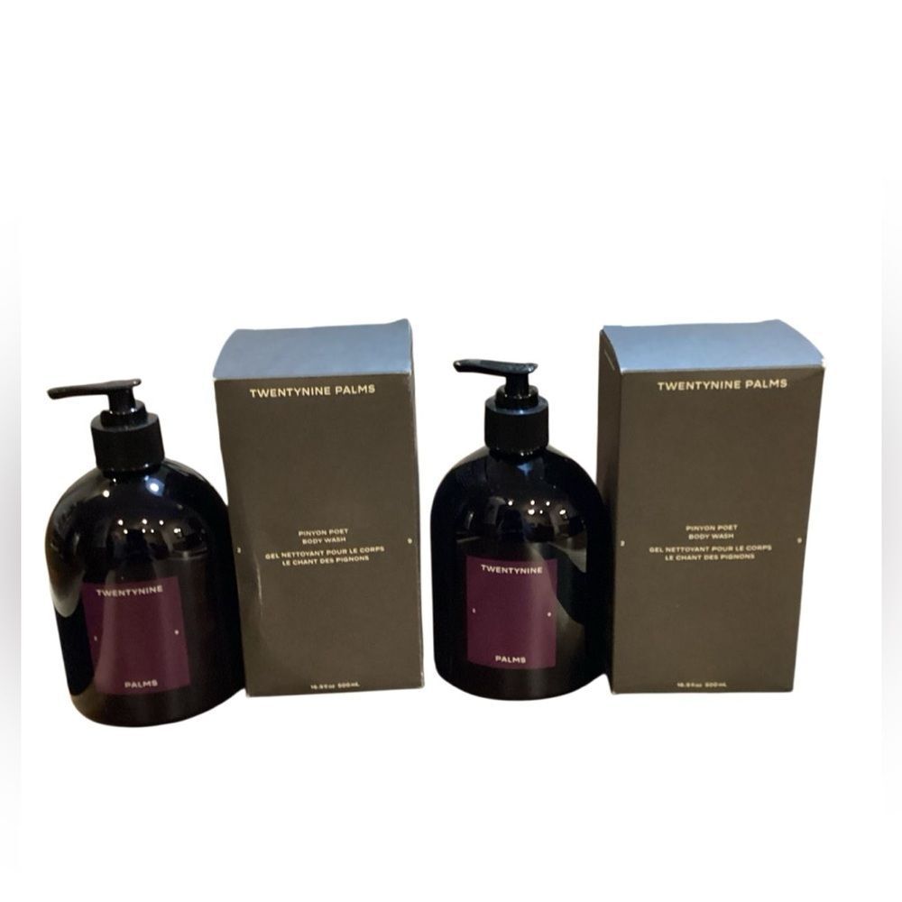 NEW Bundle of Two TwentyNine Palms Pinyon Poet Body Wash